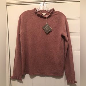 Garnet Hill cashmere sweater